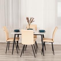  Стул обеденный Monte Carlo TREND, экокожа, бежевая, 49х51х93 см, фото 16 