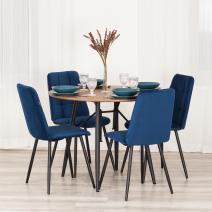 Стул обеденный Asti TREND, велюр, Blue (синий), 47х54х86 см, фото 12 