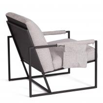  Кресло Charli LUX/Чарли Люкс велюр/букле, VT shape silver, 70х80х82 см, фото 3 