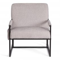  Кресло Charli LUX/Чарли Люкс велюр/букле, VT shape silver, 70х80х82 см, фото 5 
