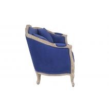  Дизайнерский двухместный диван Darcy 2 Blue, фото 3 