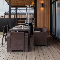  Обеденный комплект LANA LUX DINING M коричневый, фото 3 