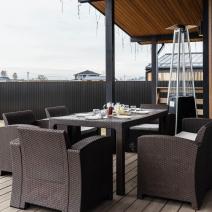  Обеденный комплект LANA LUX DINING L коричневый, фото 2 