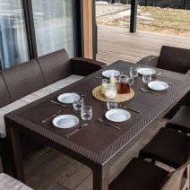  Обеденный комплект LANA LUX DINING XL коричневый, фото 3 