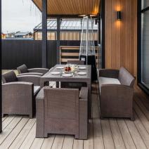  Обеденный комплект LANA LUX DINING L коричневый, фото 1 