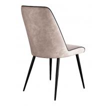  Стул DikLine 325 B03 BEIGE, ножки черные, фото 4 