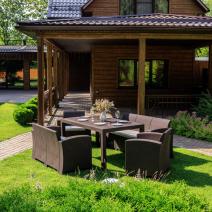  Обеденный комплект GRAND LANA LUX DINING L коричневый, фото 1 