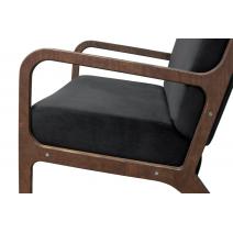  Низкое кресло Mody Black, фото 4 