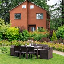  Обеденный комплект LANA LUX DINING XL коричневый, фото 2 