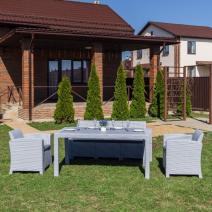  Обеденный комплект LANA LUX DINING S светло-серый, фото 3 