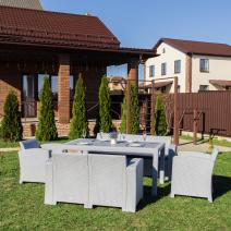  Обеденный комплект GRAND LANA LUX DINING L светло-серый, фото 2 