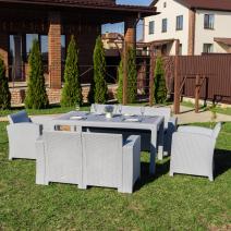  Обеденный комплект GRAND LANA LUX DINING L светло-серый, фото 3 