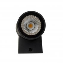  Светильник настенный V2069-1/2A, COB 2х5Вт, 4000K, CRI80, 220V-240V, 60°,IP65 черный, алюминий, 1130лм, фото 2 