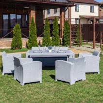  Обеденный комплект LANA LUX DINING L светло-серый, фото 1 