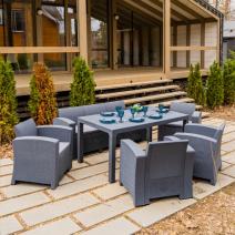  Обеденный комплект GRAND LANA LUX DINING L графитовый, фото 1 
