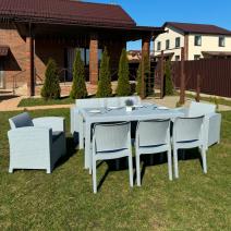  Обеденный комплект LANA LUX DINING XL светло-серый, фото 4 