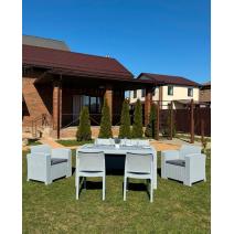  Обеденный комплект LANA LUX DINING M светло-серый, фото 1 