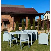  Обеденный комплект LANA LUX DINING M светло-серый, фото 5 