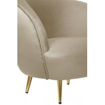  Мягкое кресло Small Benee Taupe, фото 5 