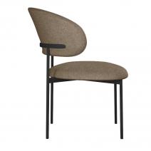  Стул DikLine 201 NS05 CAPPUCCINO, ножки черные, фото 4 