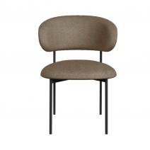  Стул DikLine 201 NS05 CAPPUCCINO, ножки черные, фото 2 