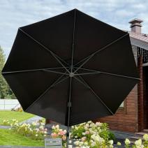  Зонт SKY BLACK круглый, фото 5 