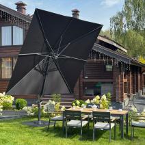  Зонт SKY BLACK квадратный, фото 4 