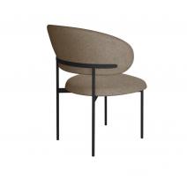  Стул DikLine 201 NS05 CAPPUCCINO, ножки черные, фото 3 