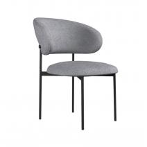  Стул DikLine 201 NS10 GREY, ножки черные, фото 1 