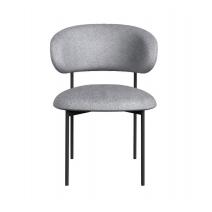  Стул DikLine 201 NS10 GREY, ножки черные, фото 2 