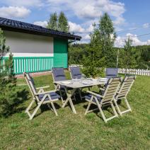  Обеденный комплект CAMILLA белого цвета, фото 2 