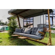  Диван-Качели GRACE трехместные из массива акации, фото 7 