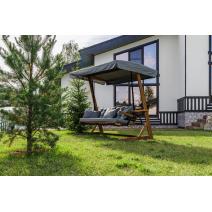  Диван-Качели GRACE трехместные из массива акации, фото 5 