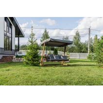  Диван-Качели GRACE трехместные из массива акации, фото 3 