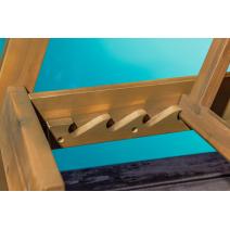  Комплект шезлонгов PAOLO на колесиках из акации(teaklook), фото 9 