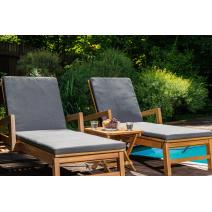  Комплект из 2-х шезлонгов PAOLO из акации и столика RAMON, фото 2 