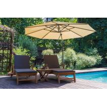  Комплект из 2-х шезлонгов PAOLO из акации и столика RAMON, фото 5 