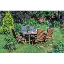  Обеденный комплект KIMBERLY на 6 персон(овальный стол), фото 2 