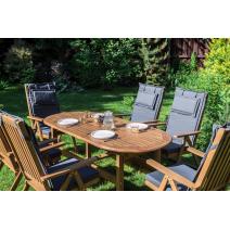  Обеденный комплект KIMBERLY на 6 персон(овальный стол), фото 5 