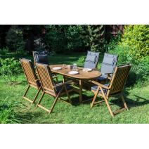  Обеденный комплект KIMBERLY на 6 персон(овальный стол), фото 4 