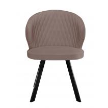  Стул DikLine 249 поворотный, K4 капучино, ножки черные, фото 2 