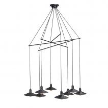  Люстра V4825-1/8S, 8xE27 макс. 40Вт, фото 1 