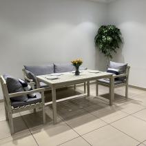  Обеденный комплект SIERRA белого цвета, фото 2 