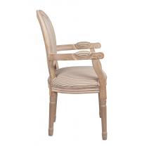  Мягкий стул с подлокотниками Volker Arm Orange Pinstripe, фото 3 
