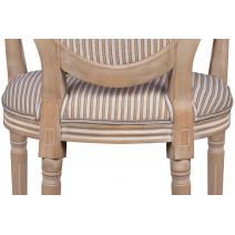  Мягкий стул с подлокотниками Volker Arm Orange Pinstripe, фото 5 