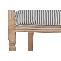 Мягкий стул с подлокотниками Volker Arm Black Pinstripe, фото 6 