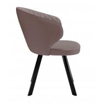  Стул DikLine 249 поворотный, K4 капучино, ножки черные, фото 4 