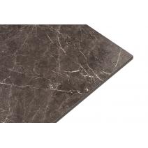  "Каффе" стол из HPL квадратный 70х70см, цвет "серый мрамор", подстолье стальное, фото 2 