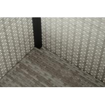  "Лунго" кашпо для цветов большое плетеное из искусственного ротанга, цвет бежевый, фото 5 