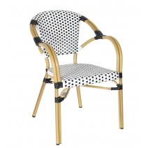  "Кабри" плетеный стул из искусственного ротанга, цвет черный, фото 1 